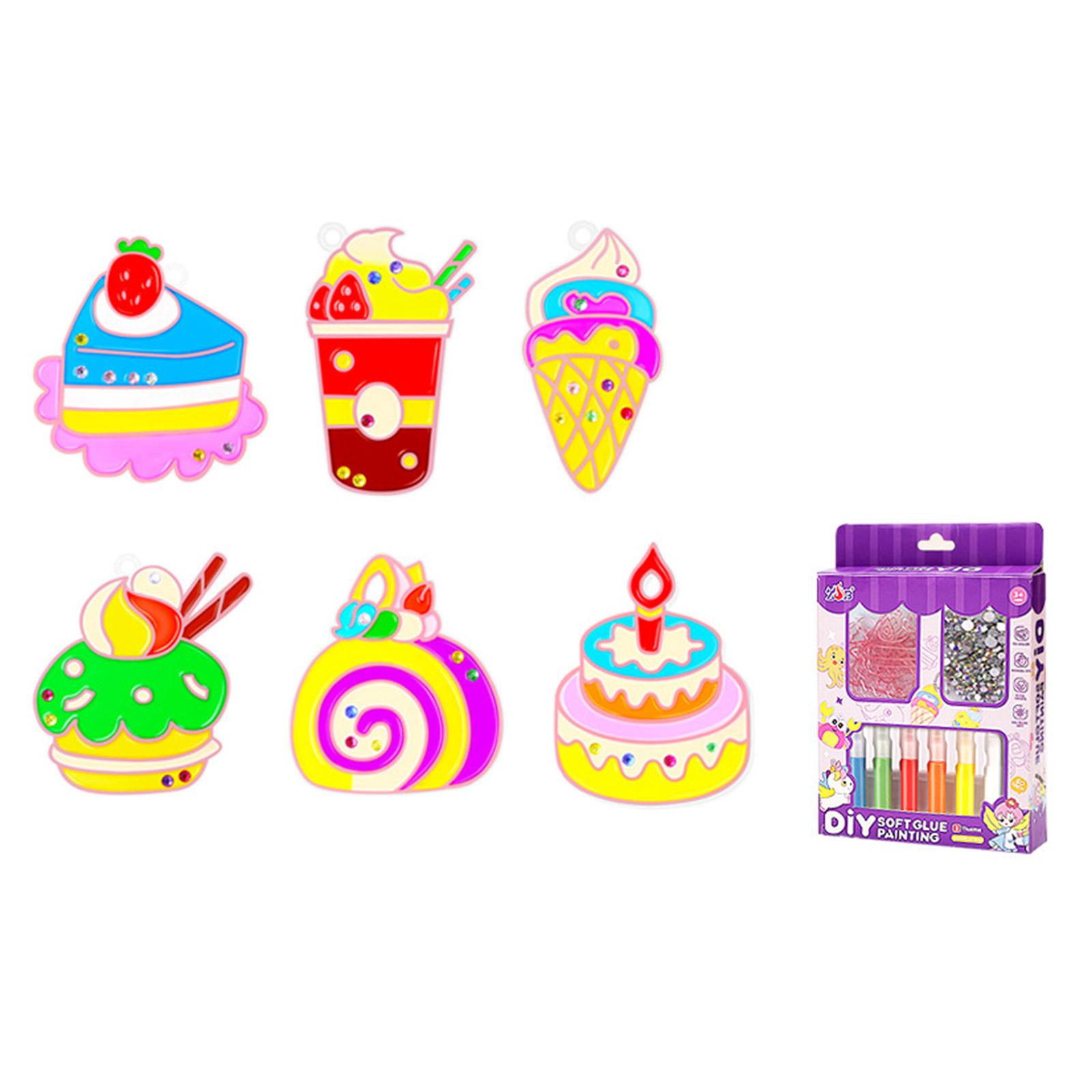 

Наборы для творчества «сделай сам» в виде брелока для ключей, алмазная картина с клеем, подвеска, игрушка для детей, интерактивные принадлежности для вечеринок, реквизит для класса 6