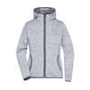 James and Nicholson Womens/Ladies Knitted Fleece Hoodie