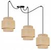 Hanging Lamp, Ceiling Chandelier, Lampshade, Boho Juta