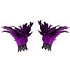 Adjustable Fluffy Feather Wrist Cuffs Black Plume Bracelet New Wristband  Themed Party
