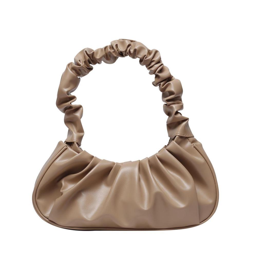 Pleated Cloud Shoulder Bag: Trendy 2024 French Design for Women