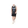 Adidas Orlando Magic Penny Hardaway No. 1 Letter Pattern Casual Basketball Vest Unisex Tops Black M96498