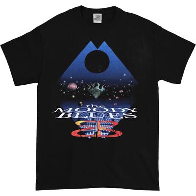 1998 Moody Blues Tour Schwarzes doppelseitiges T-Shirt Unisex