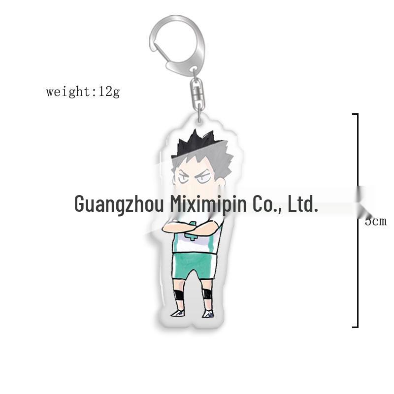 ¡Haikyuu! en stock! Soporte Acrílico y Colgante Llavero del Equipo de Animación