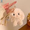 Cartoon Plush Rabbit Keychain Stuffed Doll Toy Bag Pendant Charms Car Keyring Accessories For Women Couples Kawaii Gift