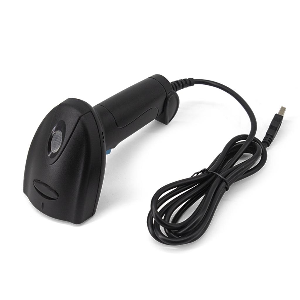 1D 2D Barcode Scanner Handheld USB Wired Bar Code Reader Manual Trigger Auto Continuous Scanning Support Paper Code