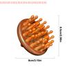 Multi-Functional Wood Therapy Massage Comb Scalp Head Massager Natural Sandalwood Circular Tooth Guasha Scraping Body Massager