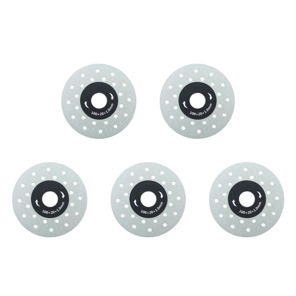 1-10PCS 100mm Cutting Disc Diamond Rock Slabs Grinding Disc Slate For Angle Grinder Polishing Cutting Disc Ultra-thin Saw Blade