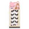 5 Pairs Long Natural Cross Soft Eye Lashes Extension False  Eyelashes Handmade Black