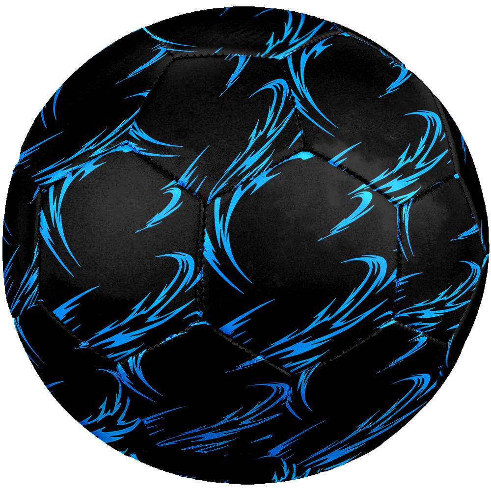 1pc Blue Swirls Abstract Size 5 Soccer Ball Professional Match Training Football Indoor &Outdoor Sports Ball Lightweight Durable C6530