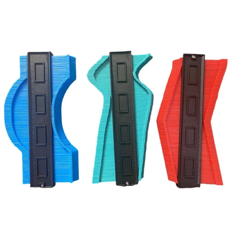 Irregular Shape Duplicator Gauge Woodworking Profile Tool Construction Ruler Scribe Tool Outline Measuring Ruler