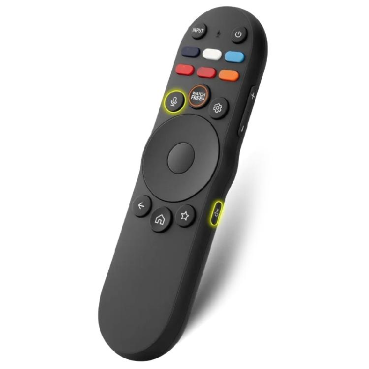 

Shock Resistant SmartTV Remote With Voice Search Functionality Optimized For Television Models 1