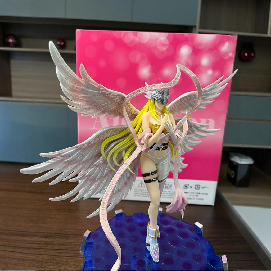 Tiannumon Digimon Figure GK Angelmon Ornament Two-dimensional Beautiful Girl Animation Figure Wholesale