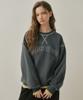 Wednesday Oasis For Woman W/Trace Line Sweatshirt_Charcoal(W25-Tp32)