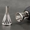 Home Accessories Metal Trimming Deburring CCHmfer Tool Six-slot Chamfering Tool with Silver Triangle Handle