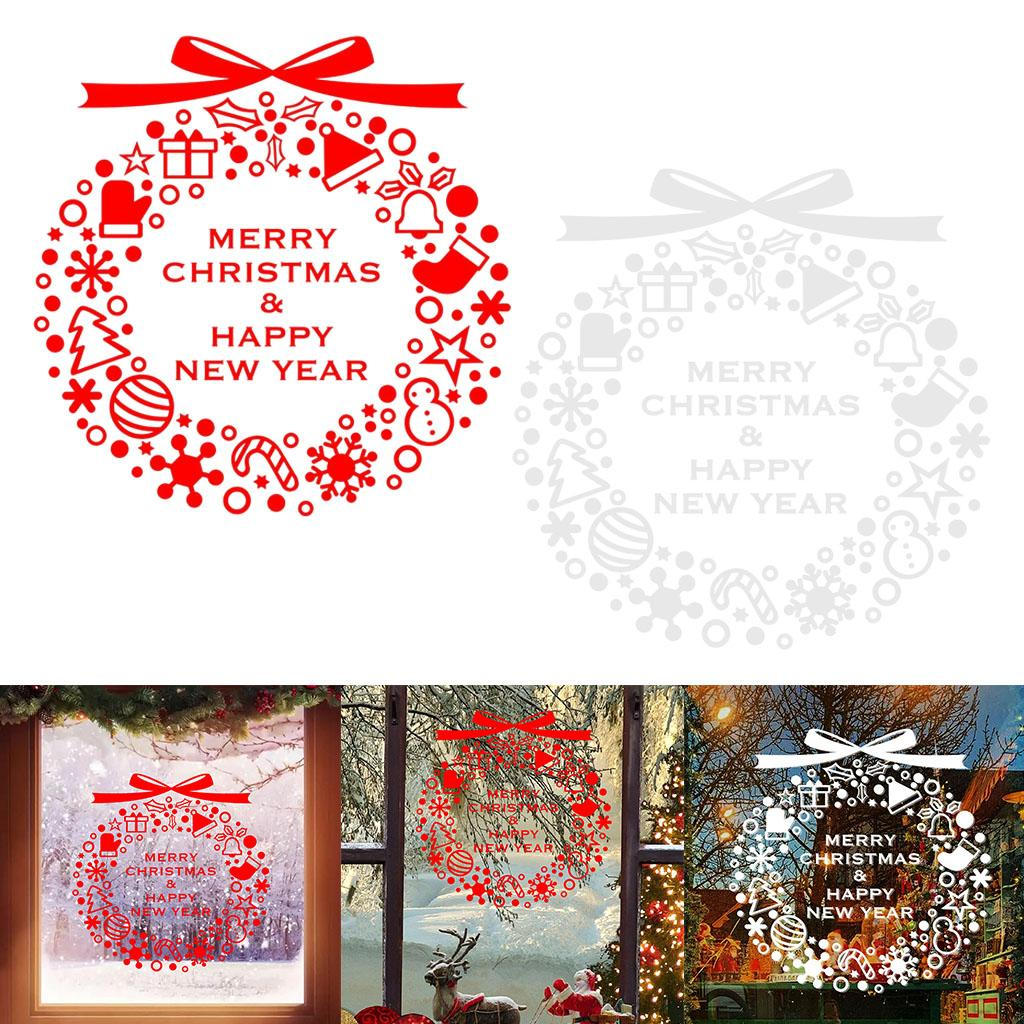 Fensteraufkleber s Weihnachten für Partydekorationen
