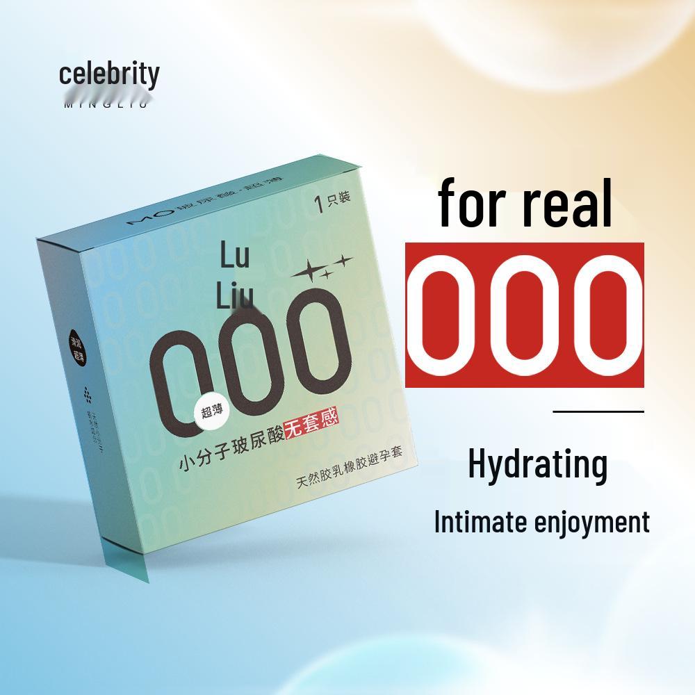 Mingliu Ultra Thin Long-Lasting Dotted Condoms with Hyaluronic Acid - 10 Pack