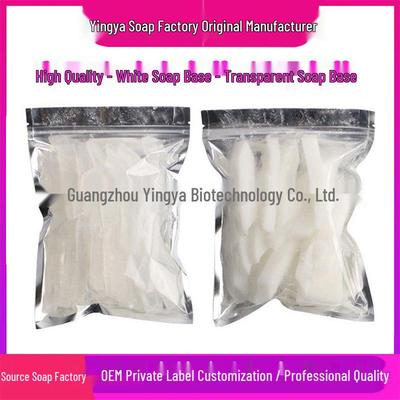 Milky White Transparent Handmade Soap Base with Essential Oil - 250g DIY Raw Material