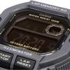 Casio Sports Gear Digital Men's Watch 60 Lap Memory Function Gray Black Reverse LCD