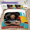 BILL KAULITZ Muster Bettwäsche Bettwäsche-Set Bettbezug Kissenbezug Heimdekoration Geburtstagsgeschenk (1 * Bettbezug + 2 * Kissenbezug ohne Füllung)