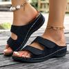 Fashion Women Slippers 2025 New Summer Shoes for Women Casual Wedges Slippers Femme Platform Lightweight Sandals Designer Slides Women