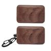 Anti-scratch Cover Sleeve Non-slip Housing for WF-1000XM5 Shell Solid Wood Case