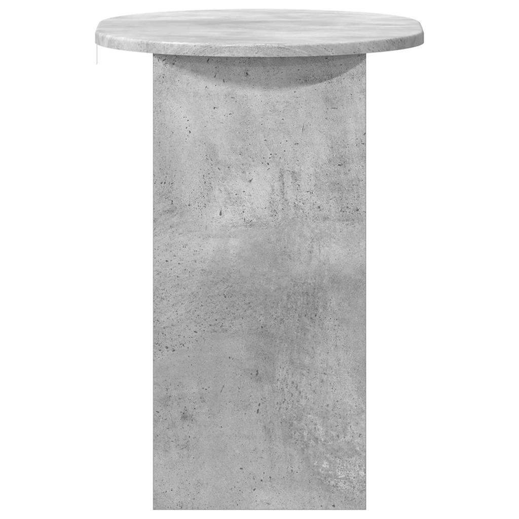 Side Table Concrete Grey 50 x 39.5 x 55 cm Particleboard