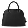 Notre Favori Genuine Bugatti Leather Handbag for Women, Leather Blanche, Modern Black (Silver Hardware)