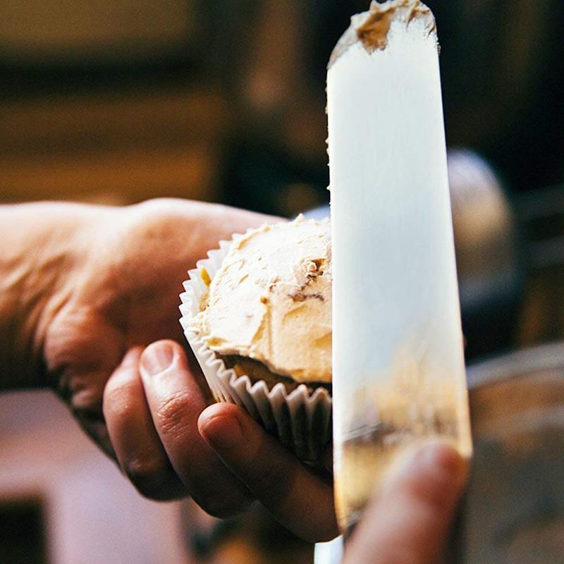 6/8/10 Inch Stainless Steel Butter Cake Cream Knife Spatula Wooden Handle Kitchen Tools 6/8/10 Inch