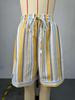 European & American Women's Striped Short-Sleeve Shirt & High-Waisted Shorts Set - Summer 2026 Collection