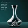 Langxi Iceberg Decanter and Red Wine Glass Set