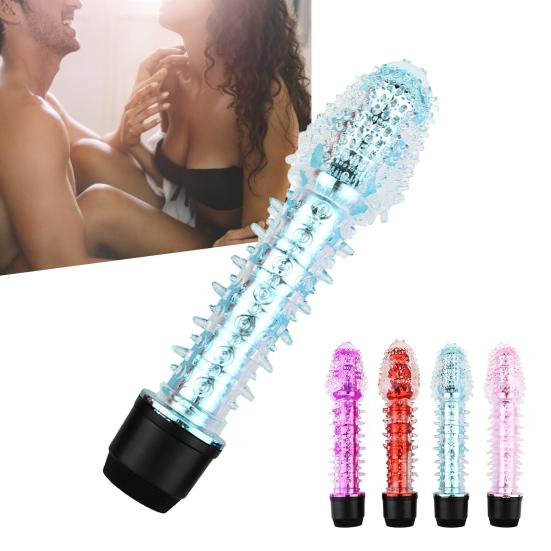 Vibrator Adult Product Vagina Stimulate Soft Glue Pleasure Wand for Anal Sex