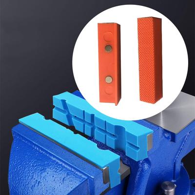 2 Pack Vise Jaw Pads TPU Covers for Universal Woodworking Applications