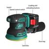 Wood Grinder Polishing Grinding Machine Cordless Rechargable Random Orbital Electric Sander With Sandpaper