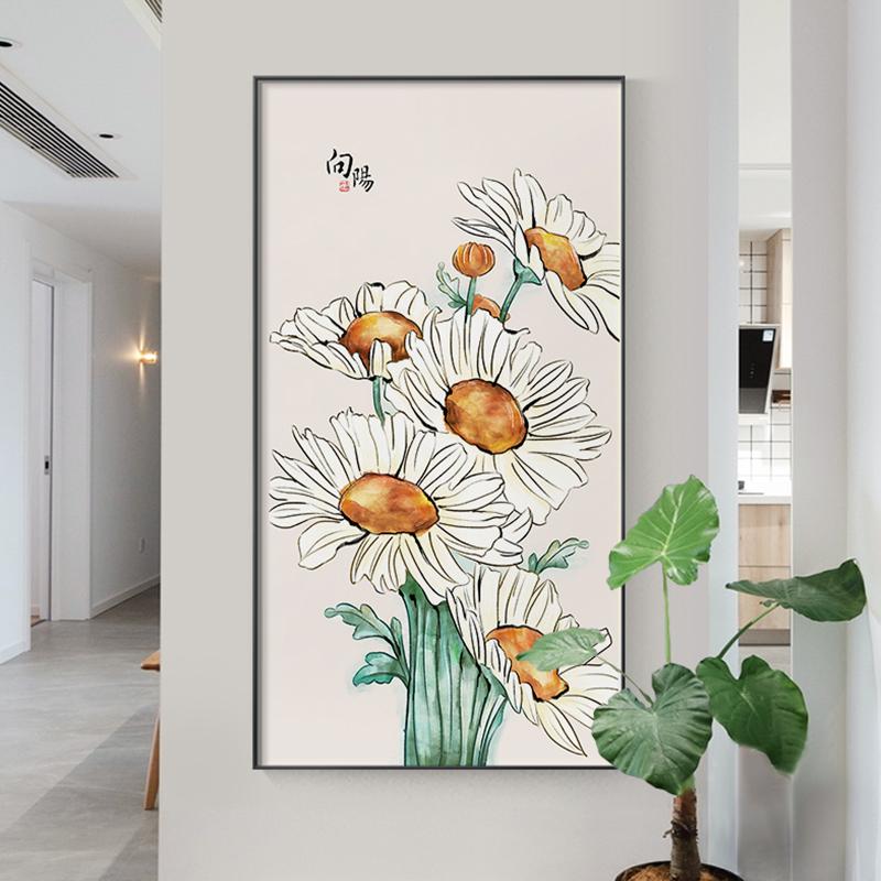 Nowoczesne akwarele kwiaty plakaty drukuj martwa natura atrament obrazy na płótnie obrazy na ścianę do sypialni dekoracje ścienne obrazy do salonu