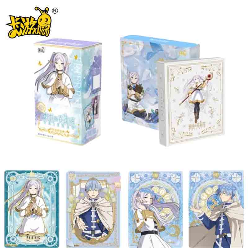 Frieren Beyond Journey's End Cards Gift Box Frieren Himmel Genuine Animation Cartoon Collection Card Peripheral Toy Gift