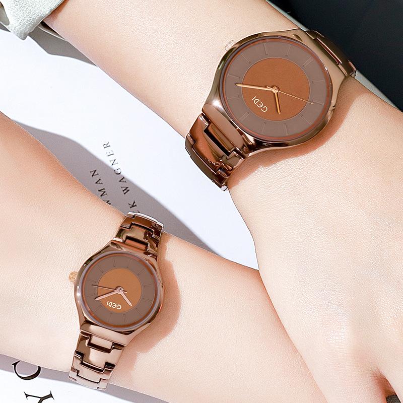 Fashion Casual Ladies Watch Quartz Waterproof Couple Watch