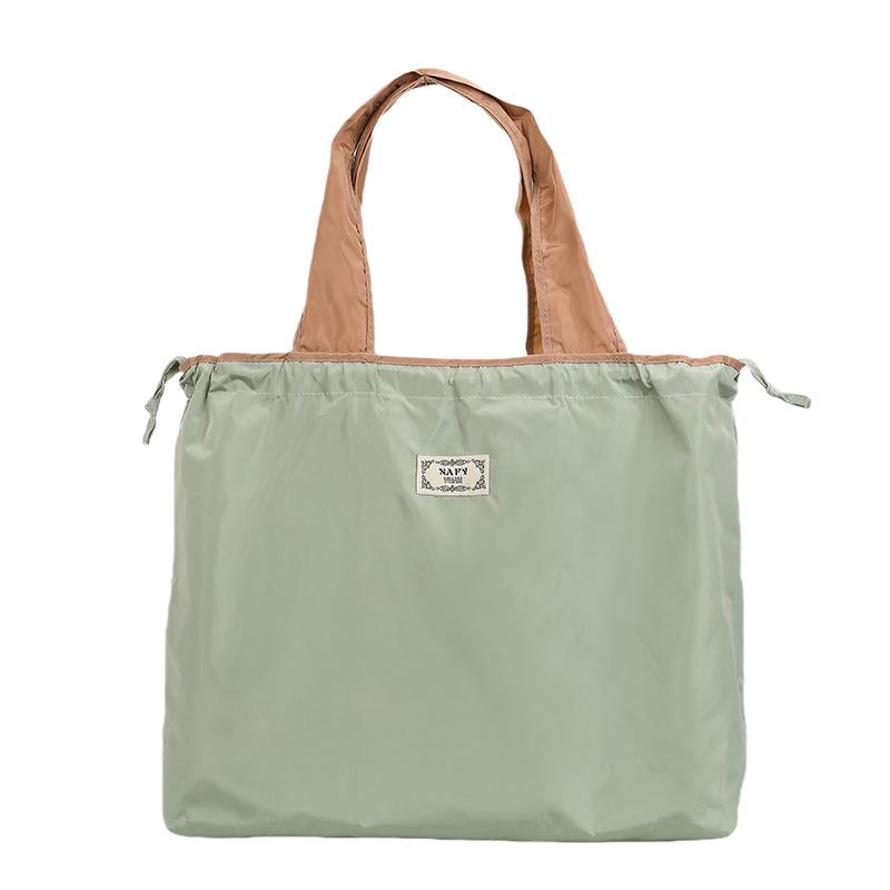 Foldable Cross-Border Travel Mommy Bag: Large Capacity, Lightweight Handbag for Shopping and Clothes Storage