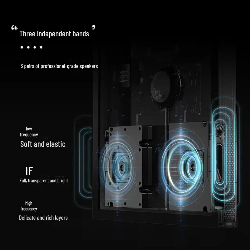 MORRORART T2 Wall-Mounted HIFI Speaker: Mural with Floating Subtitles & Bluetooth Audio