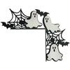 Halloween Door Corner Sign Ornament Creative Door Sign Decor Festival Theme Wooden Novel Festival Decoration Crafts