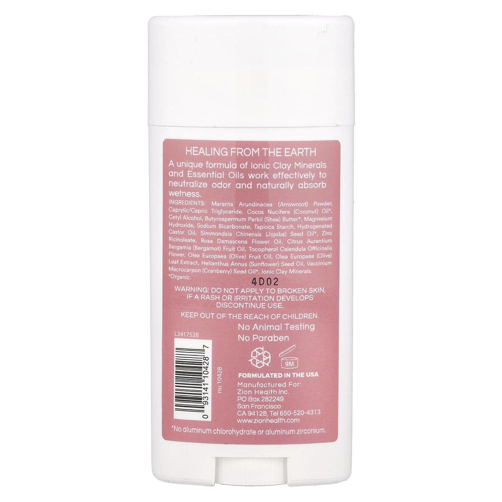 Bold, Cladry Deodorant, Bergamot Rose, 80G(2.8Oz)