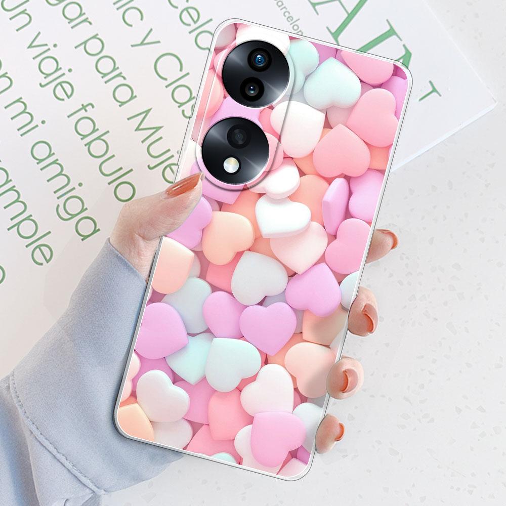 For Honor X7b Case Cover For Honor X7B CLK-LX1 CLK-LX2 Fundas Clear Soft Silicone Protect Phone Case For Honor X7b Coque Shell