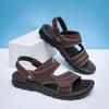 Sandalen für Herren, rutschfest, wasserdicht und langlebig, Sommersandalen mittleren Alters für Männer