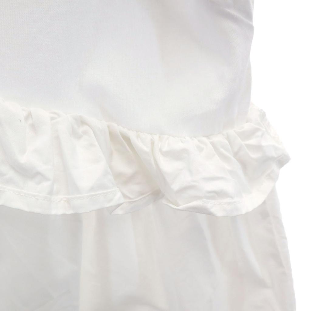 SHIPS Colors Long sleeve Frill Cut white Women Used