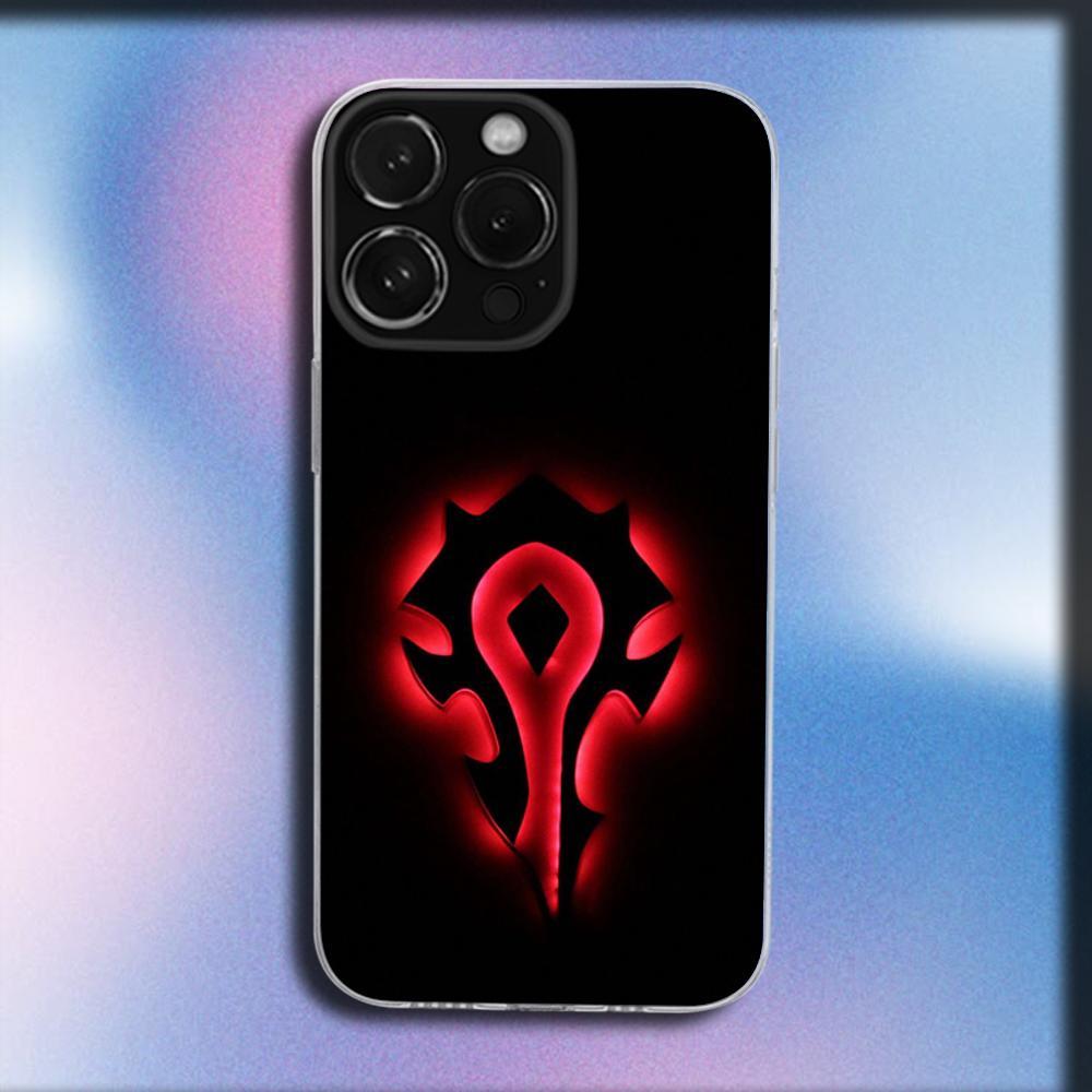

The World of W-Warcraft Game Phone Case For iPhone 16,15,14,13,12,11 Plus,Pro,Max,XR,XS,X,Plus,SE,Mini Transparent Soft Cover iPhone15pro