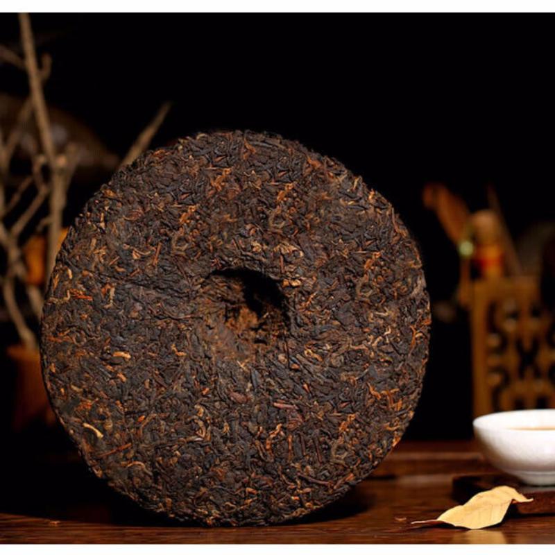 2006 Reifer Pu-Erh Heaven Earth Menghai Royal Golden Buds Old Arbor King Tea 357g