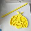 Insect Waterer Bee Feeding Basin Insect Feeding Device with Support Garden Decoration Insect Beetle Bee Drinking Device