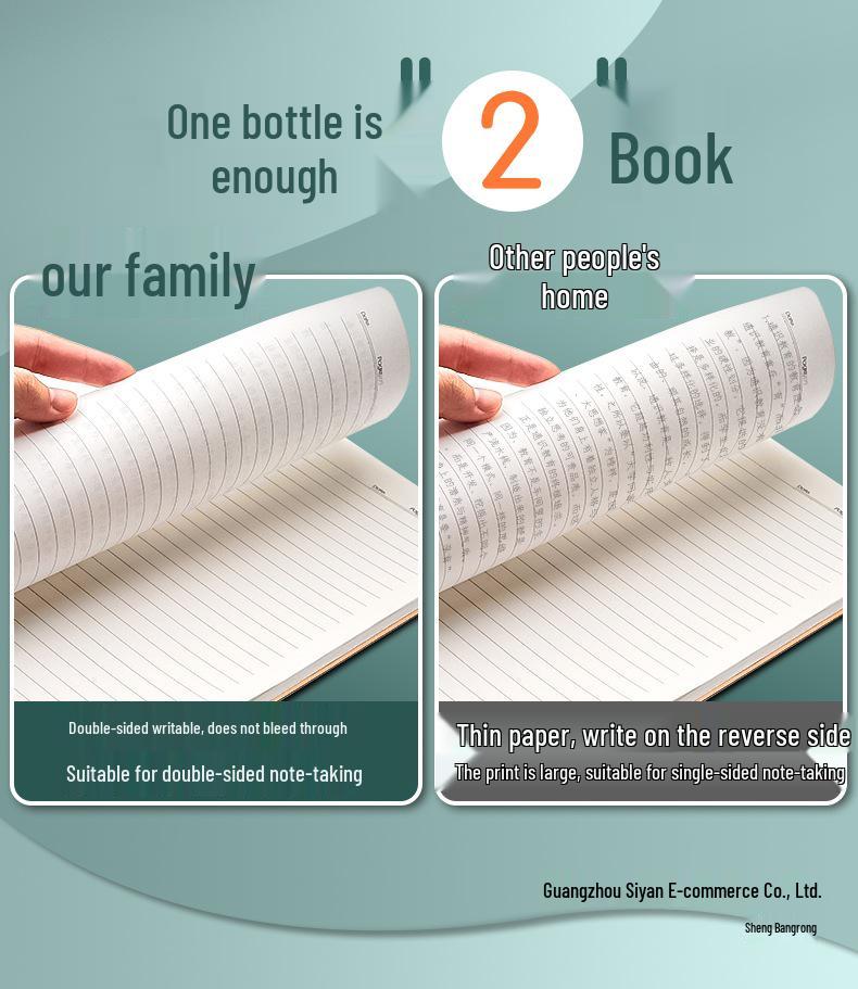 A4 Kraft Paper Notebook for Students - Ideal for College, Exam Prep, and Journaling