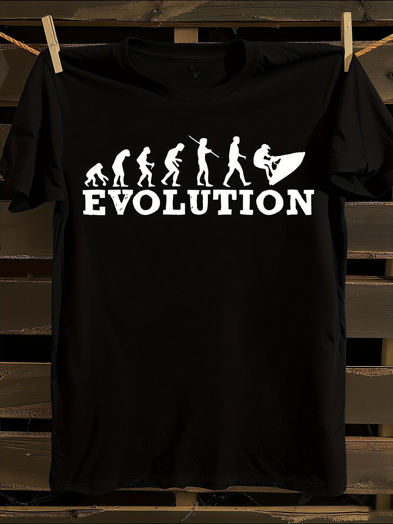 100% Cotton Evolution Jet Skier T-shirt XXXL