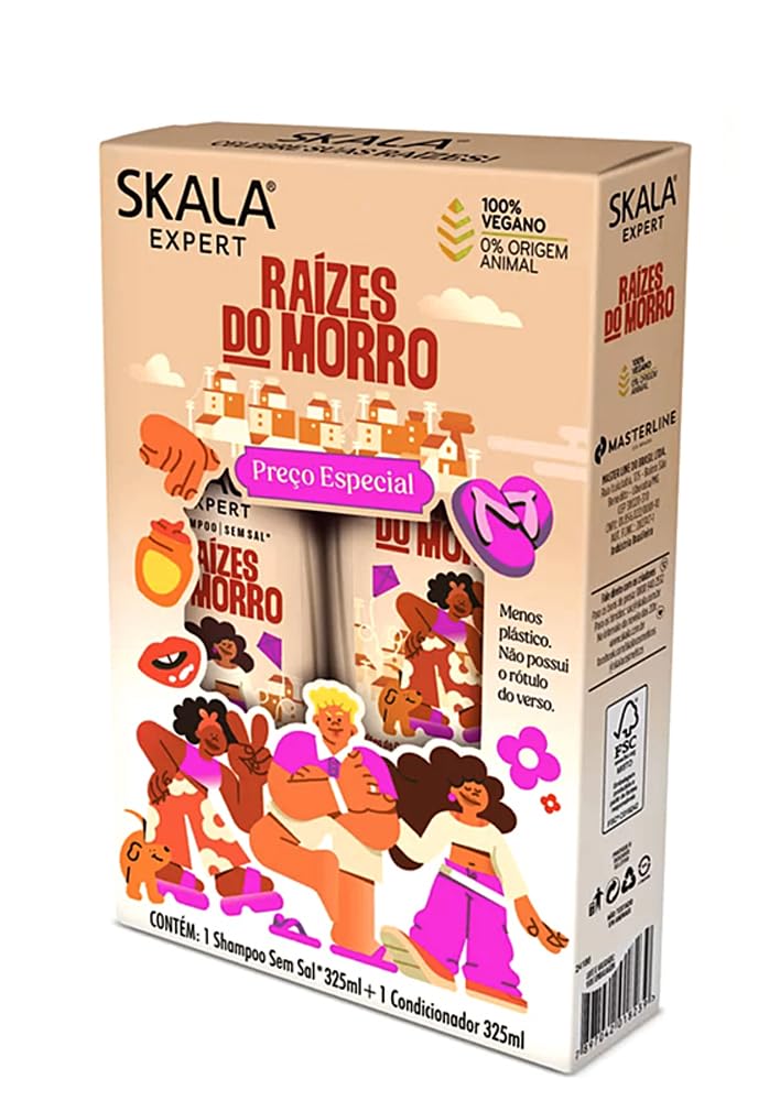 

Набор из 2 средств Skala Expert High-Zesdomoho Шампунь и кондиционер для кудрявых волос 325 мл